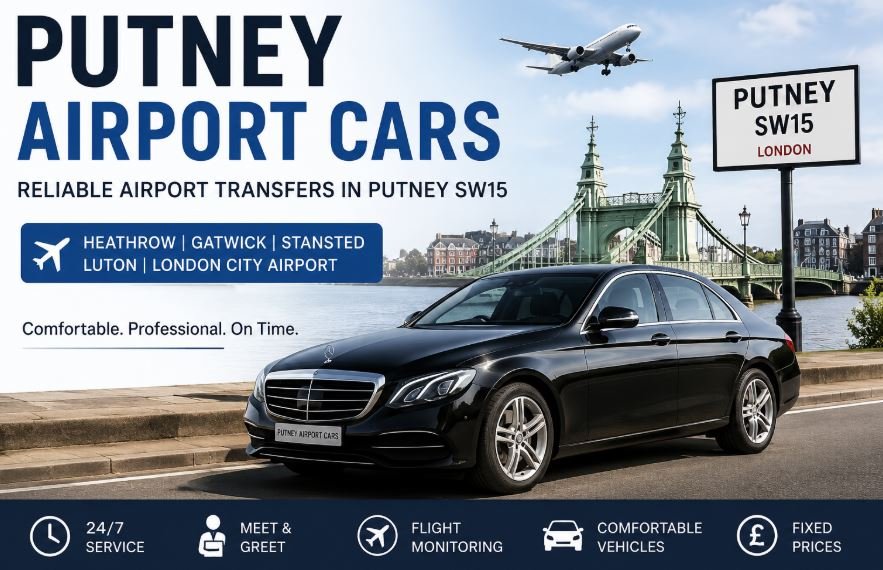 Putney Airport Cars – Heathrow, Gatwick & London Airport Transfers